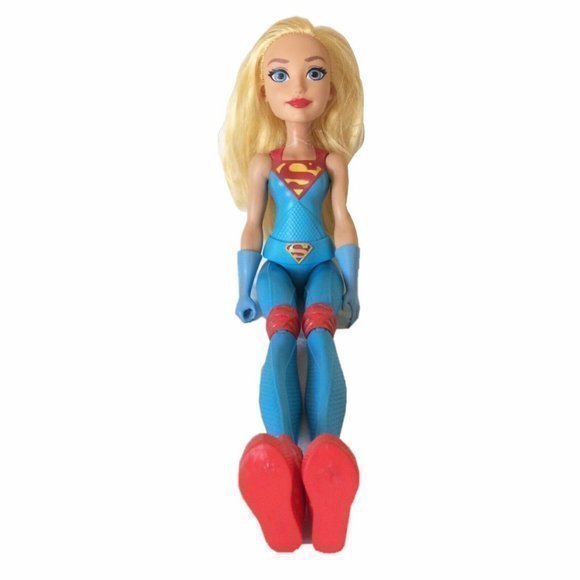 SUPER GIRL DC Superhero Girls 12" Plastic Action Figure Toy DOLL Mattel - Picture 1 of 12